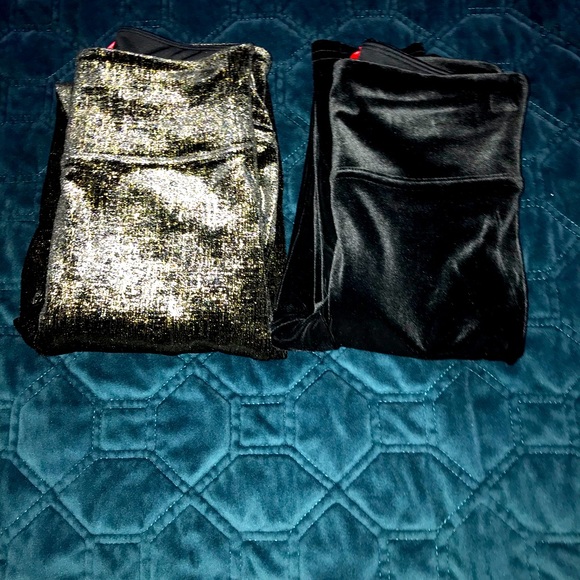 SPANX Velvet Leggings Bundle of 2 - Picture 2 of 6